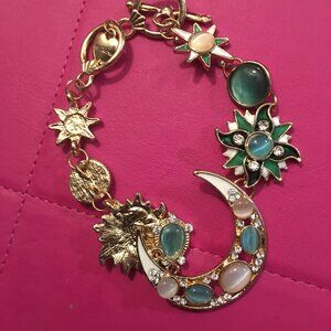 Sun Moon Stars Costume Jewelry Bracelet - So Pretty NEW  Drawer 2